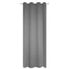 ÖSENVORHANG blickdicht  - Grau, Basics, Textil (135/245cm) - Schmidt W. Gmbh