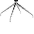STUHL - Taupe/Edelstahlfarben, Design, Textil/Metall (51,5/89,5/65cm) - Novel
