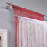 FADENSTORE transparent 90/245 cm - Rot, Basics, Textil (90/245cm) - Boxxx