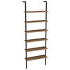 REGAL Honigeiche  - Honigeiche/Schwarz, Design, Holzwerkstoff/Metall (60/183/20cm) - MID.YOU