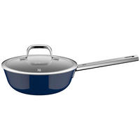 KOCHTOPF Fusiontec® Mineral Pro 'Tim Raue Edition' 3 L  - Dunkelblau, Basics, Metall (22cm) - WMF