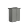 GERÄTEHAUS 172/196/84 cm  - Grau, Basics, Metall (172/196/84cm) - Biohort