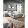 BOXSPRINGBETT 160/200 cm  in Grau  - Grau, KONVENTIONELL, Holz/Textil (160/200cm) - Dieter Knoll