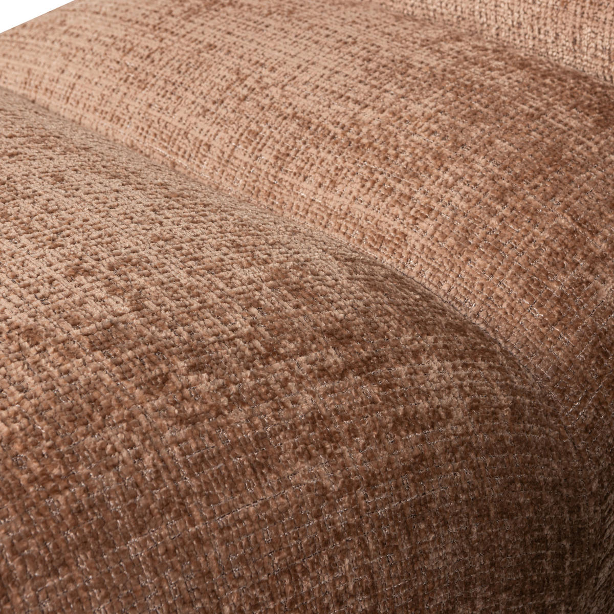 SESSEL in Chenille Beige  - Beige/Schwarz, Design, Kunststoff/Textil (75/82/96cm) - Livetastic