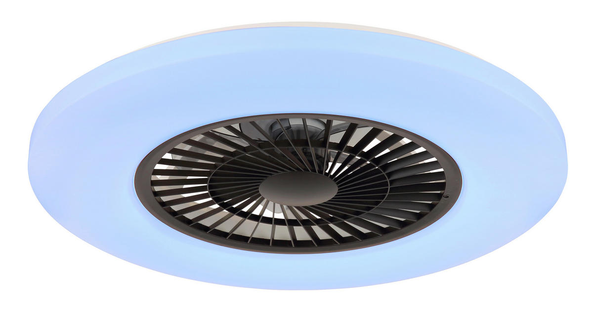 VENTILATOR STROPNI  crna, bijela   crna, bijela  ALVA  - bijela/crna, Konvencionalno, plastika (59,5/15,4cm) - Globo