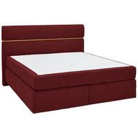 BOXSPRINGBETT 180/200 cm  in Eichefarben, Rotbraun  - Rotbraun/Eichefarben, Konventionell, Holz/Kunststoff (180/200cm) - Dieter Knoll