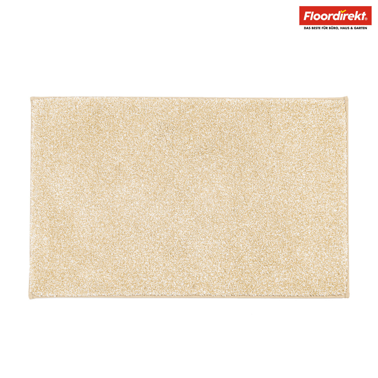 BADEMATTE Beige 86/150 cm  - Beige, Basics, Kunststoff/Textil (86/150cm) - Floordirekt