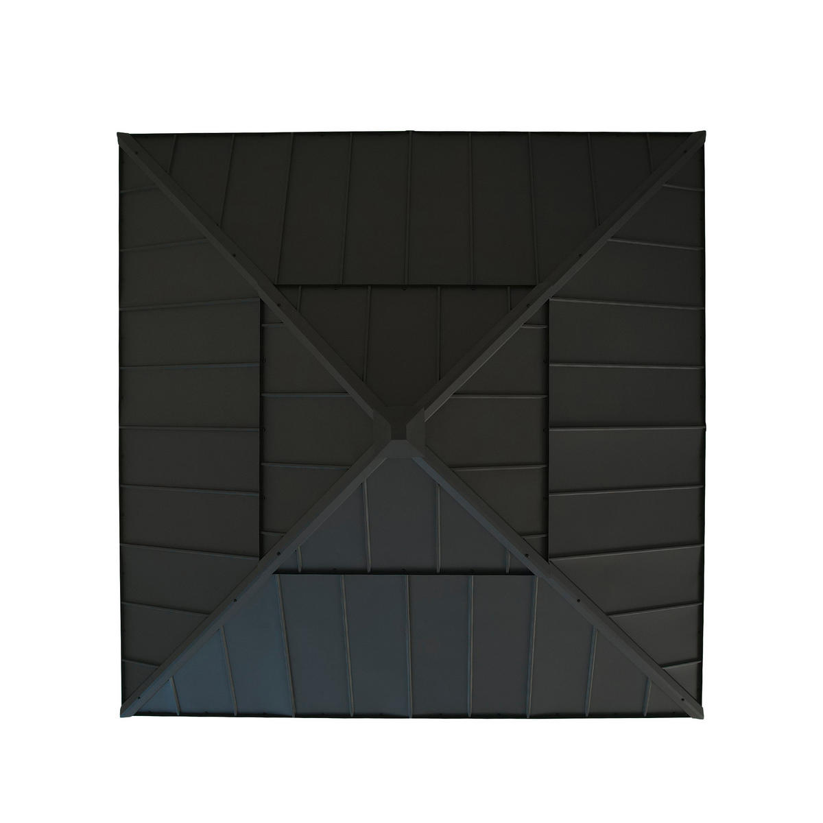 PAVILLON 300/295/300 cm   - Anthrazit, Basics, Metall (300/295/300cm) - Modante