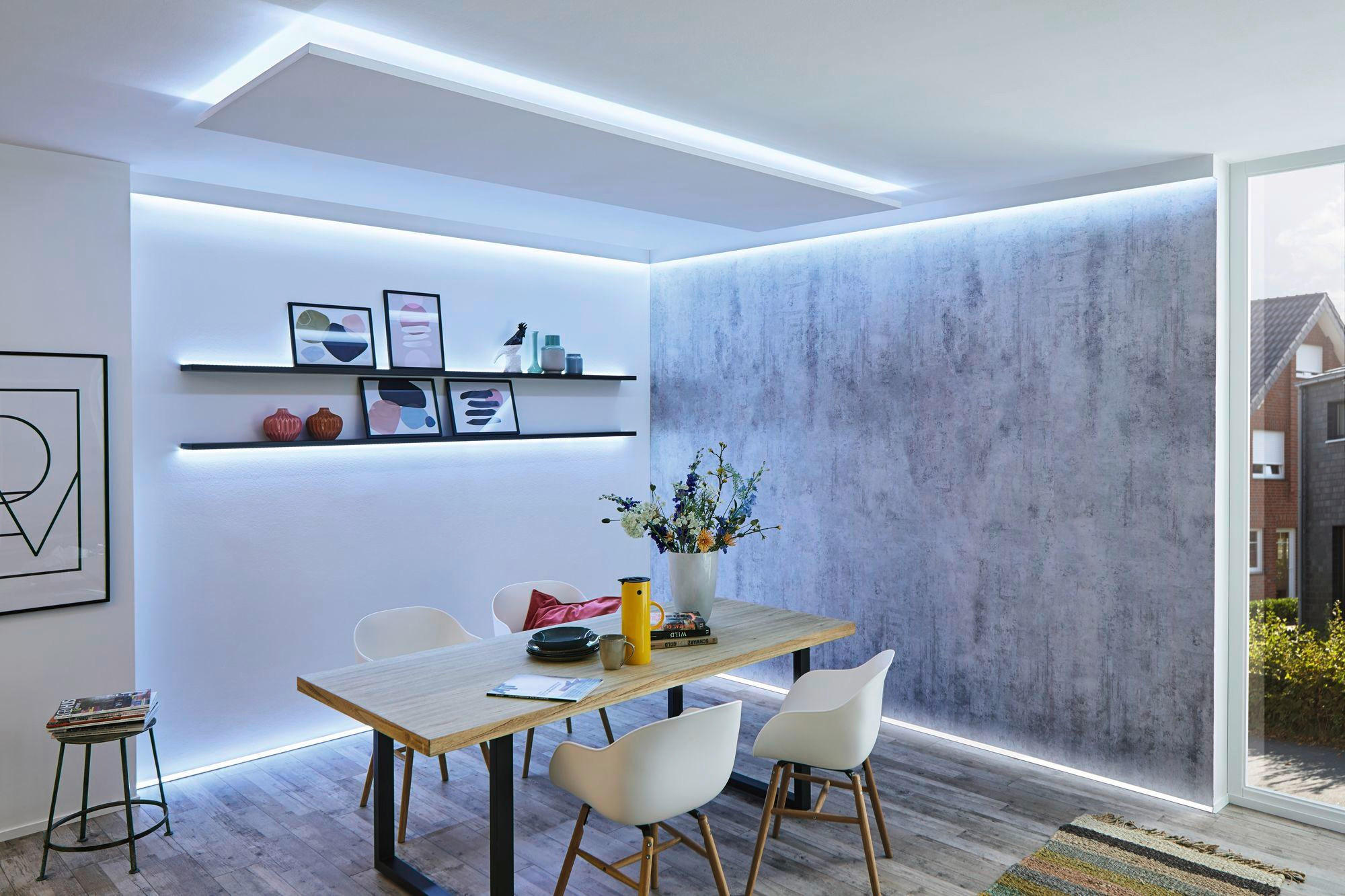 LED-STRIP 100,0 cm   - Silberfarben, Basics, Kunststoff (100,0cm) - Paulmann