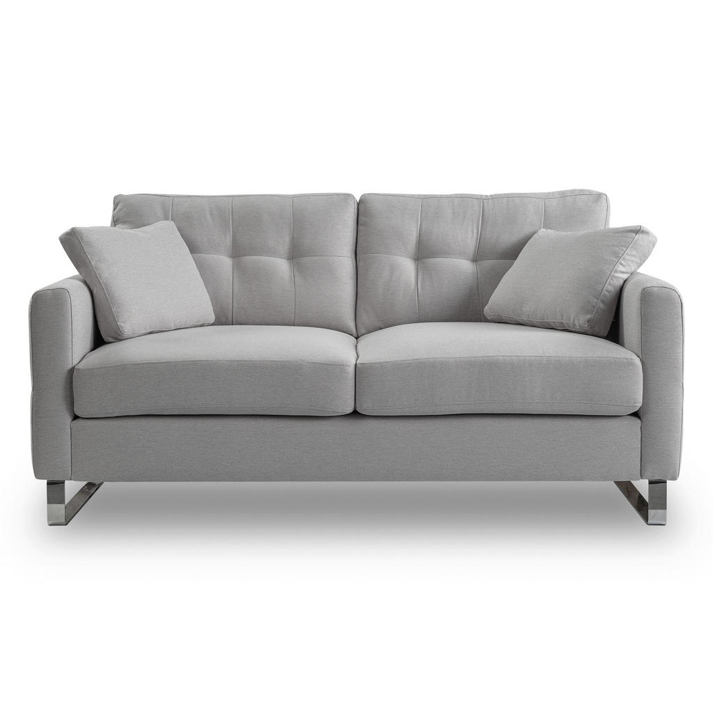 2-sitzer-sofa Hera Hellgrau B: 172cm