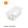 BABYBADEWANNE Flexi Bath Bundle  - Transparent/Beige, Basics, Kunststoff (24/34/64cm) - Stokke