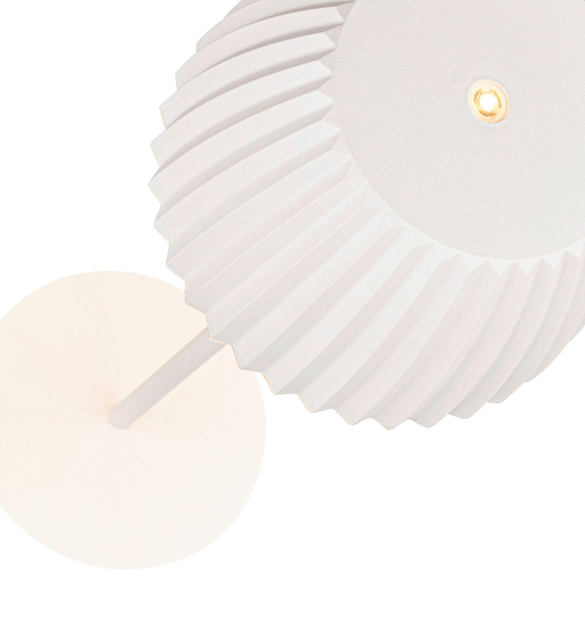 AKKU-TISCHLEUCHTE 14,5/36,5 cm  - Weiß, Basics, Kunststoff/Metall (14,5/36,5cm)