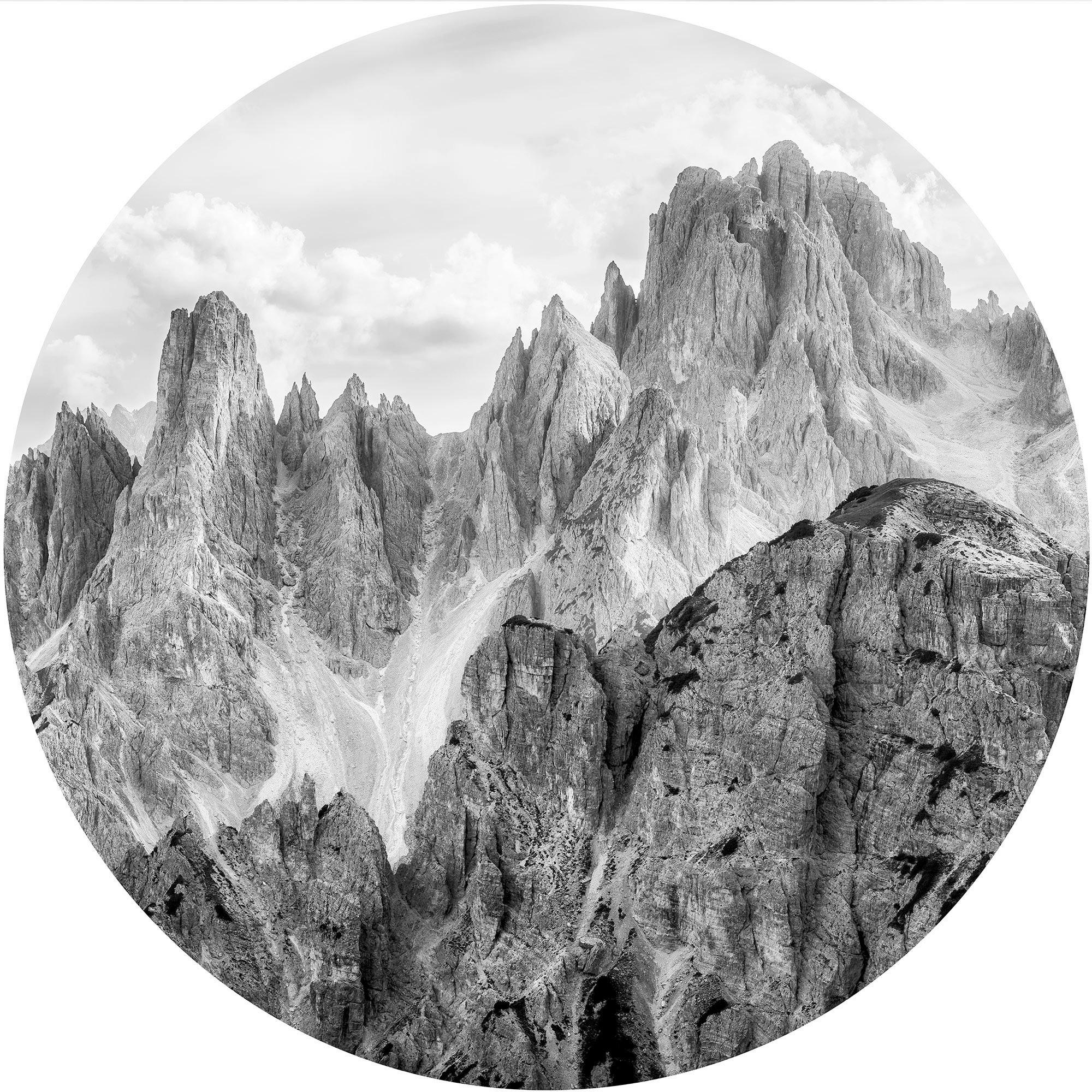 FOTOTAPETE  - Schwarz/Weiß, Trend (125cm) - Xora