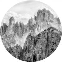 FOTOTAPETE  - Schwarz/Weiß, Trend (125cm) - Xora