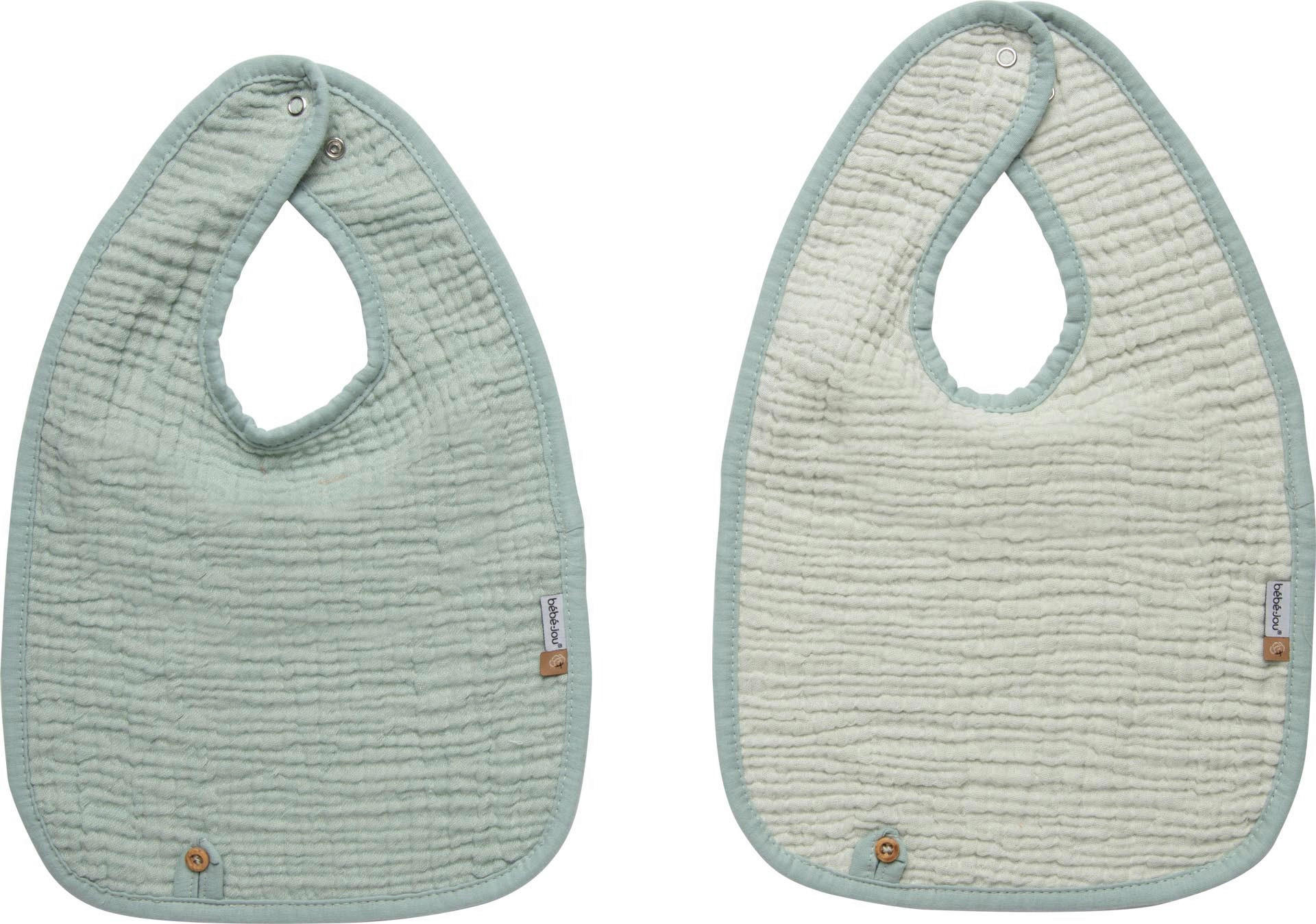 LÄTZCHEN - Pastellgrün/Grün, Basics, Textil (23/29cm) - Bebe Jou