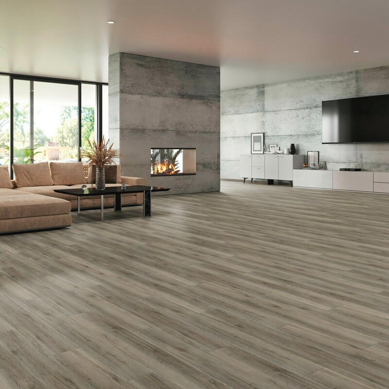 VINYLBODEN Robusto Eiche Gin 100003501  per  m² - Design, Holz (120,5/21/1cm) - Tilo