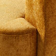 ECKSOFA  in Chenille Goldfarben  194,0/307,0 cm  - Goldfarben/Schwarz, Design, Kunststoff/Textil (194,0/307,0cm) - Carryhome