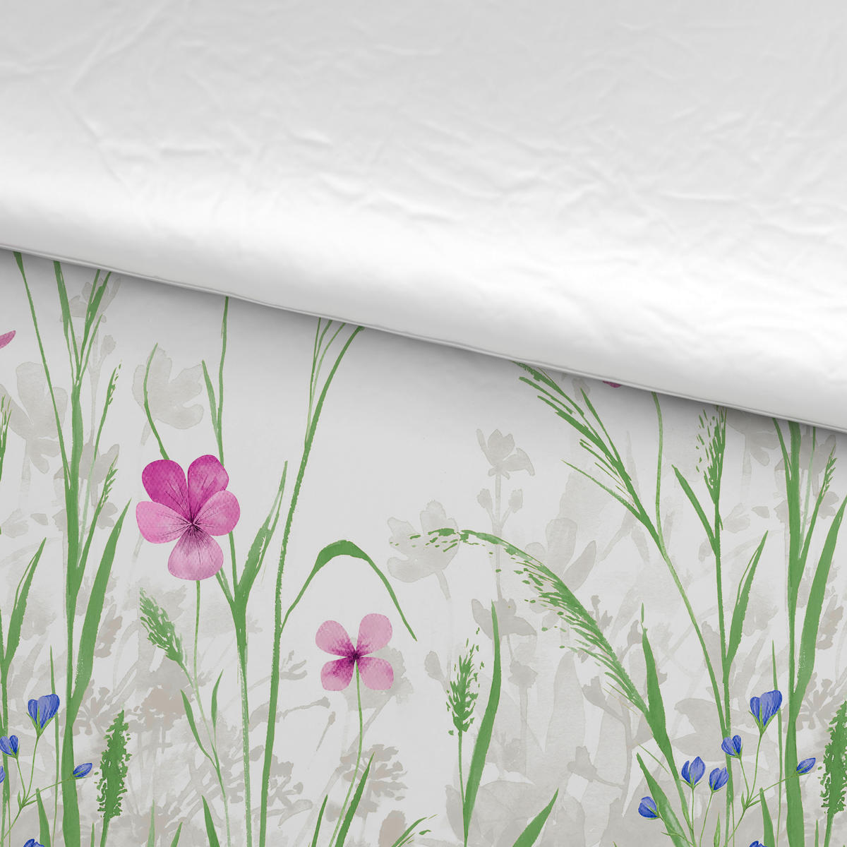 POSTELJINA SA DVA LICA 200/200 cm saten lila  - lila, tekstil (200/200cm) - Esposa