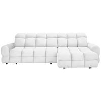 HÖRNSOFFA i velour vit  - vit/svart, Design, textil/plast (283/178cm) - Welnova