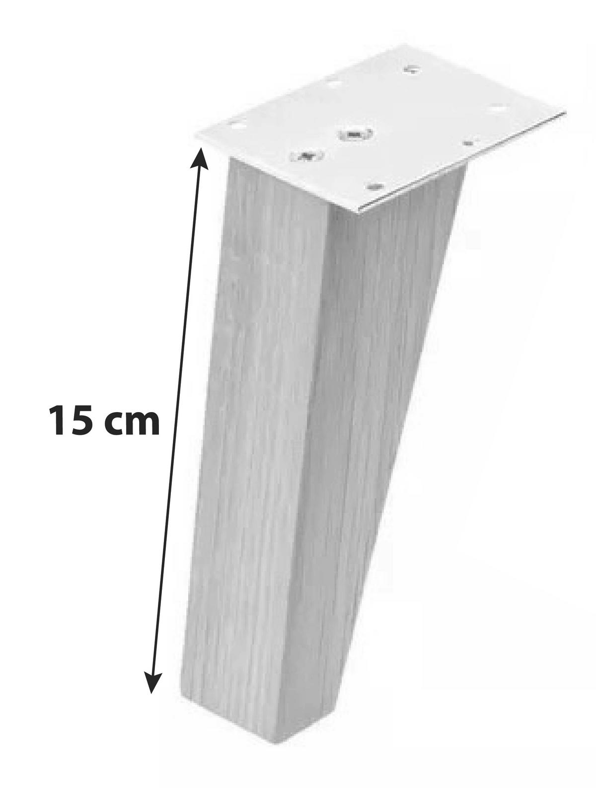 FUßSET   - Eichefarben, MODERN, Holz - MID.YOU
