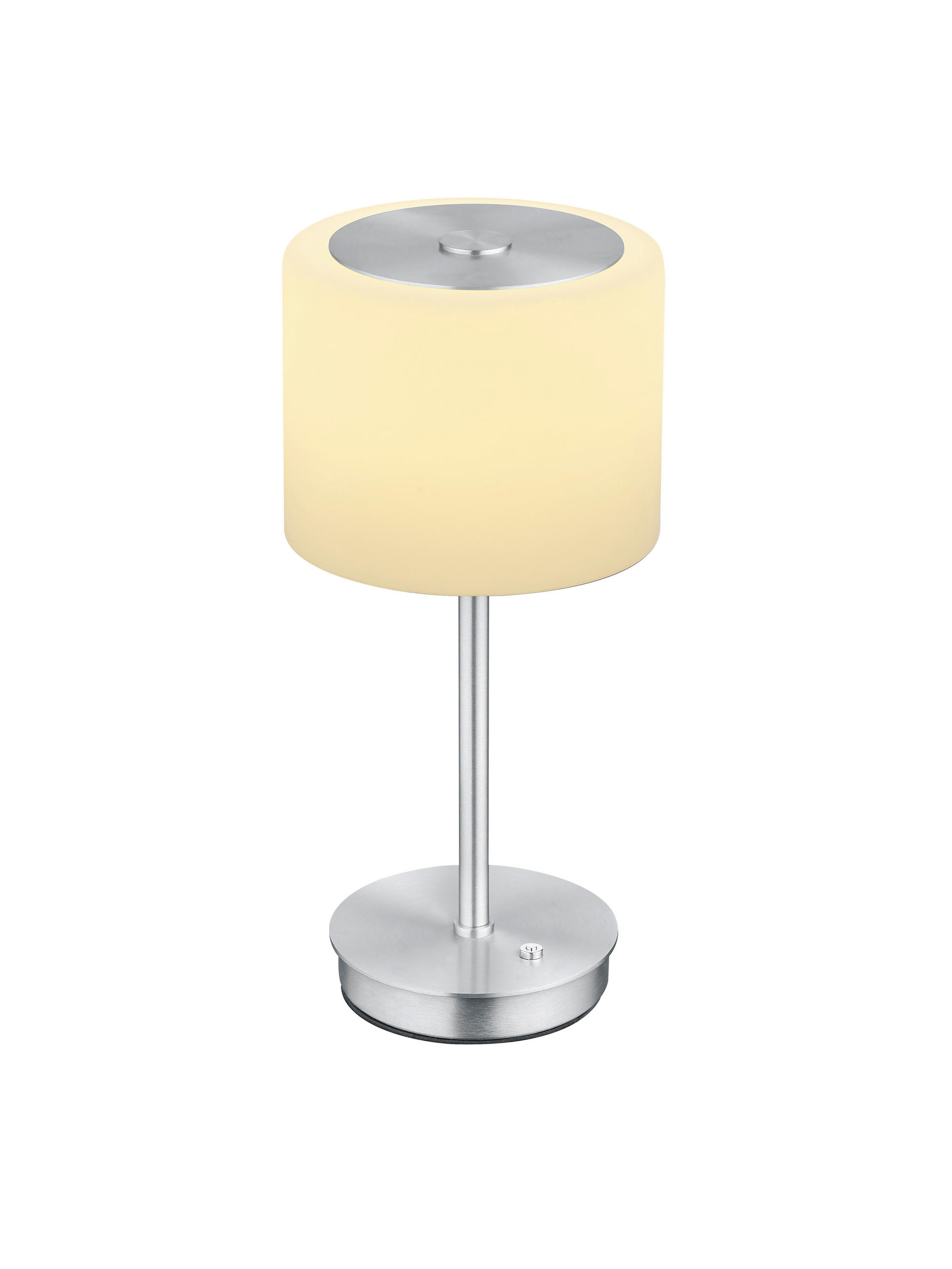 LED-TISCHLEUCHTE Abby 15.6/34 cm   - Alufarben, Design, Metall (15.6/34cm) - Hell