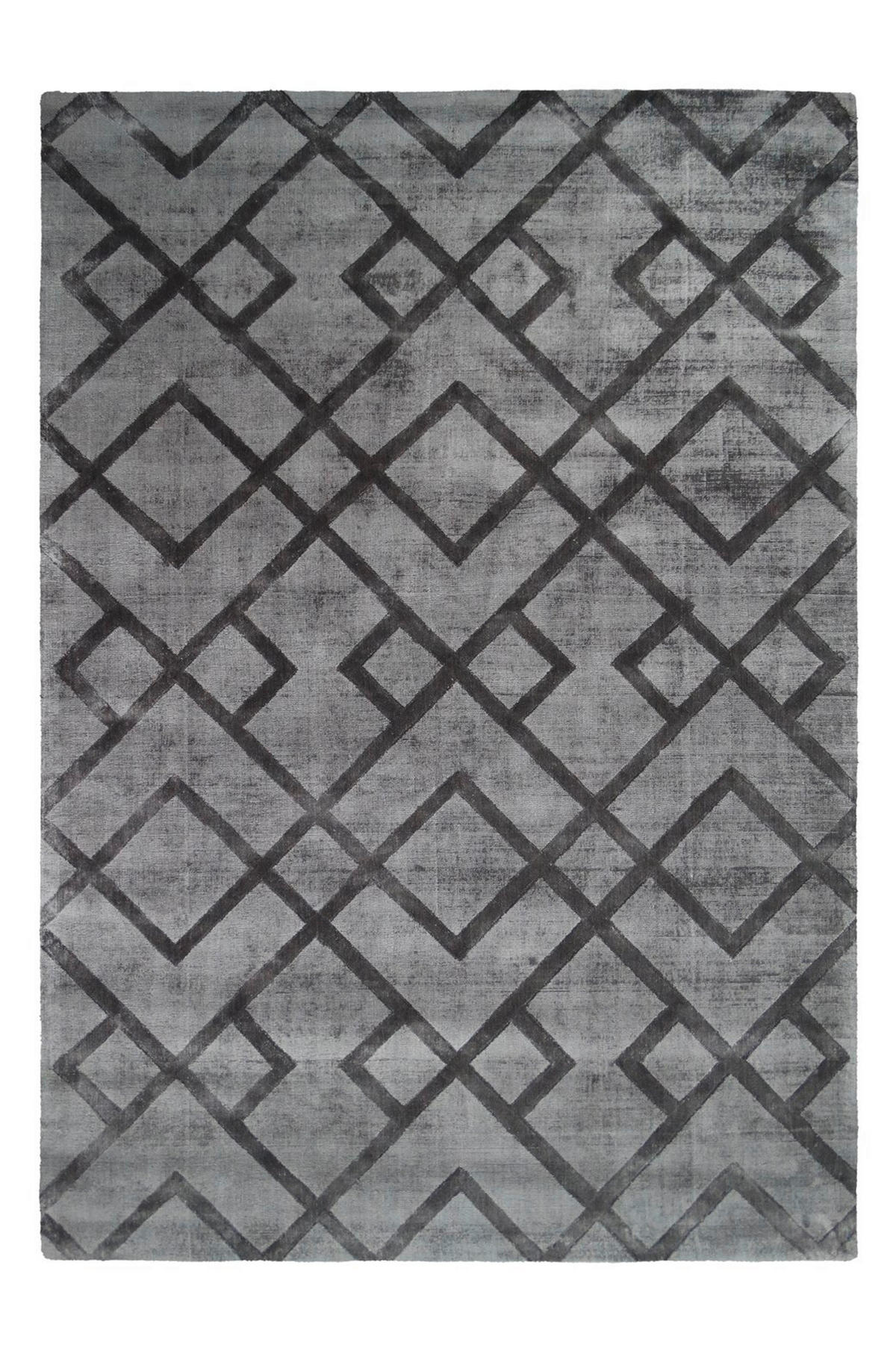 FLACHWEBETEPPICH 200/290 cm Anthrazit, Grau  - Anthrazit/Grau, Basics, Textil (200/290cm) - Novel