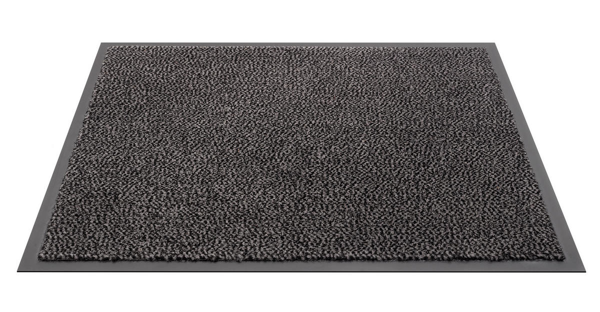 FUßMATTE  60/80 cm  Anthrazit  - Anthrazit, Basics, Textil (60/80cm) - Boxxx