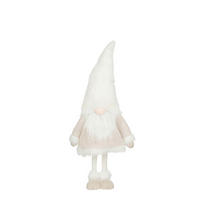 GNÓM - biela, Basics, textil (30.0/21.0/80.0cm)