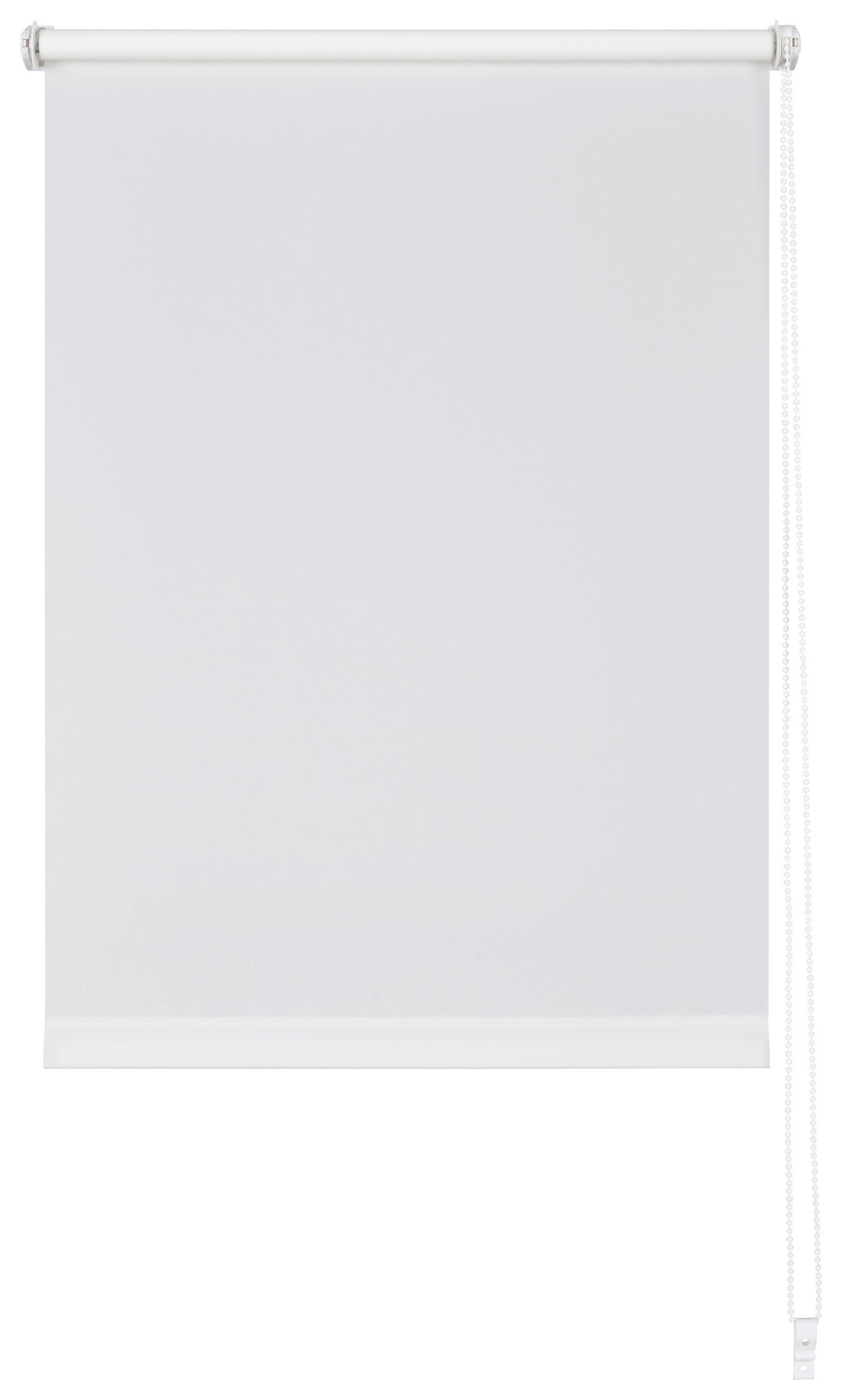 ROLLO  black-out (lichtundurchlässig)  80/210 cm   - Weiß, Basics, Textil (80/210cm) - Boxxx