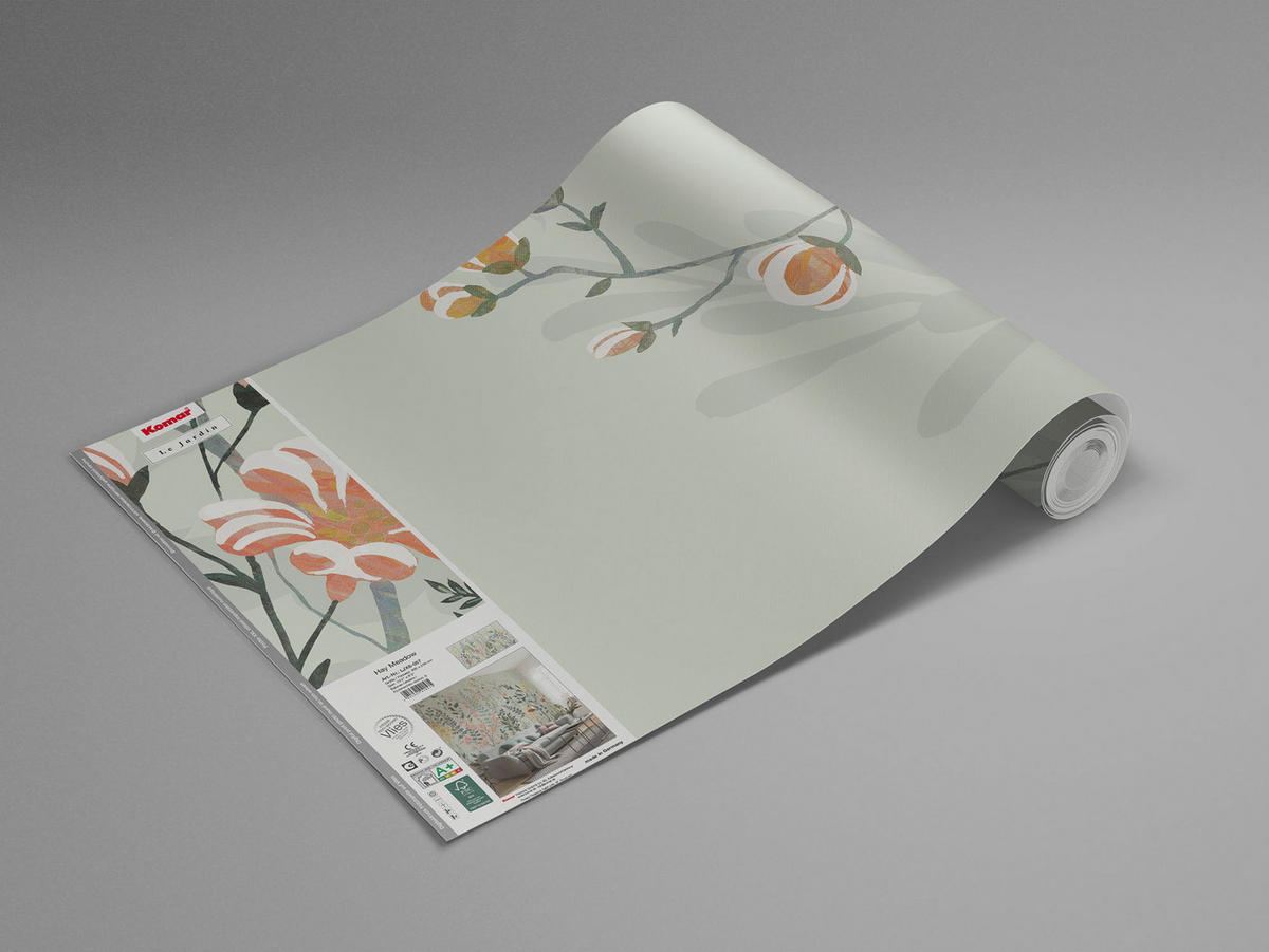 VLIESTAPETE 2,5 m  - Multicolor, Basics (400/250cm) - Xora