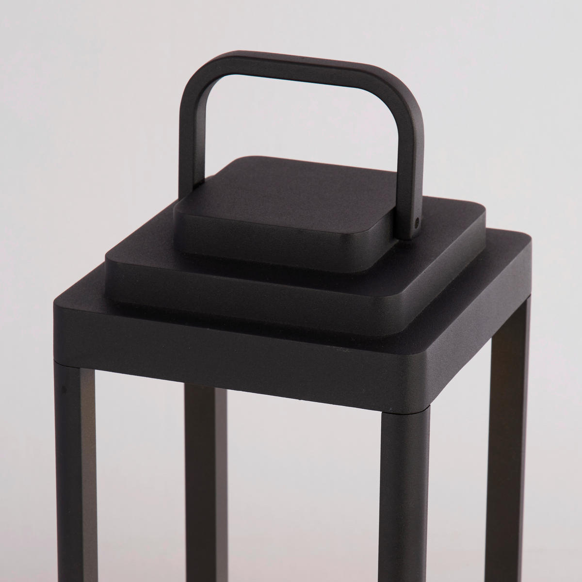 AUSSENLEUCHTE Portobello 14,5/35 cm  - Schwarz/Grün, Design, Glas/Textil (14,5/35cm)