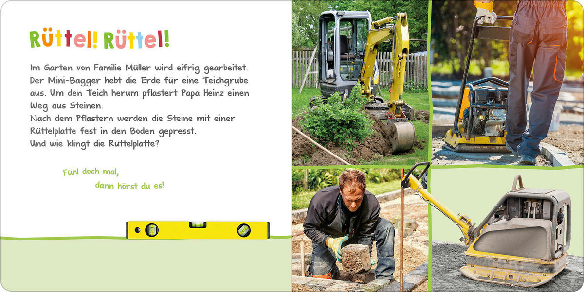 SOUND- UND FÜHLBUCH  - Basics (20/20/2cm)
