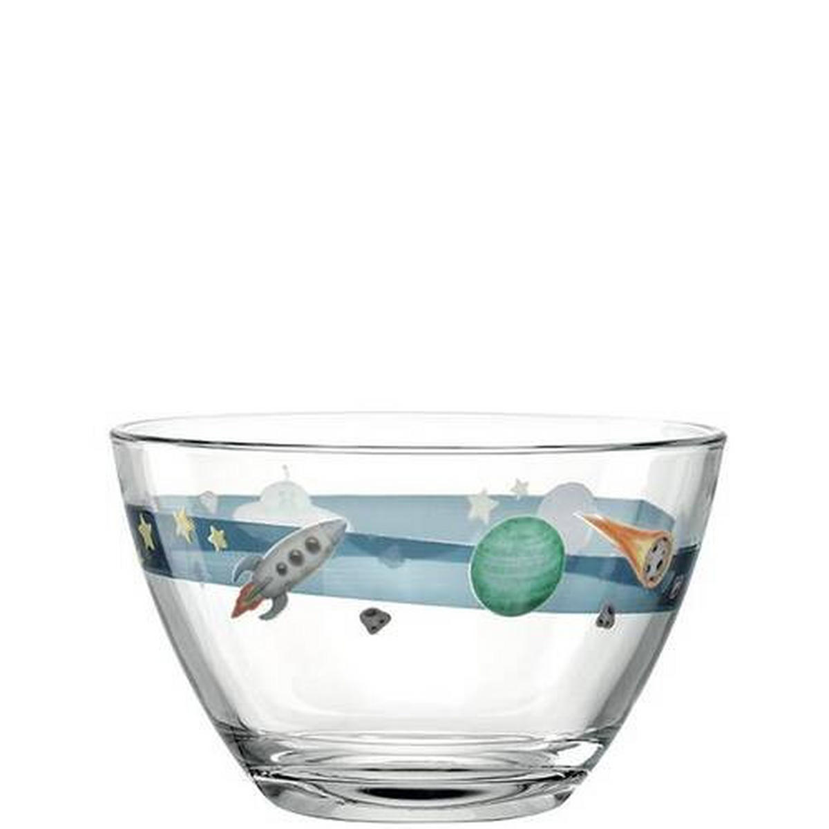 MÜSLISCHALENSET Bambini Aventura 6-teilig  - Trend, Glas (12/7,5/12cm) - Leonardo