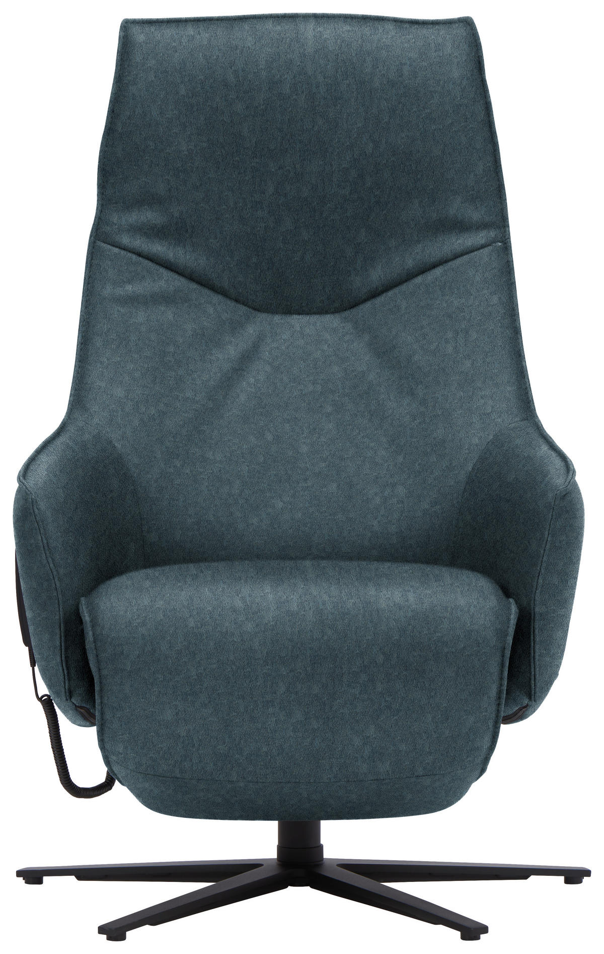 RELAXSESSEL in Leder Petrol  - Anthrazit/Petrol, Design, Leder/Metall (70/85/112cm) - Himolla Komfortklass