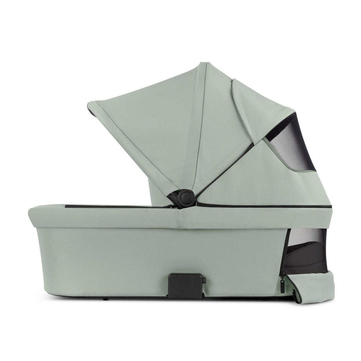 KINDERWAGENSET  Salsa 5 Air All in One Set  Pine  - Pastellgrün/Schwarz, Basics, Textil/Metall (63/118/95.5cm) - ABC Design