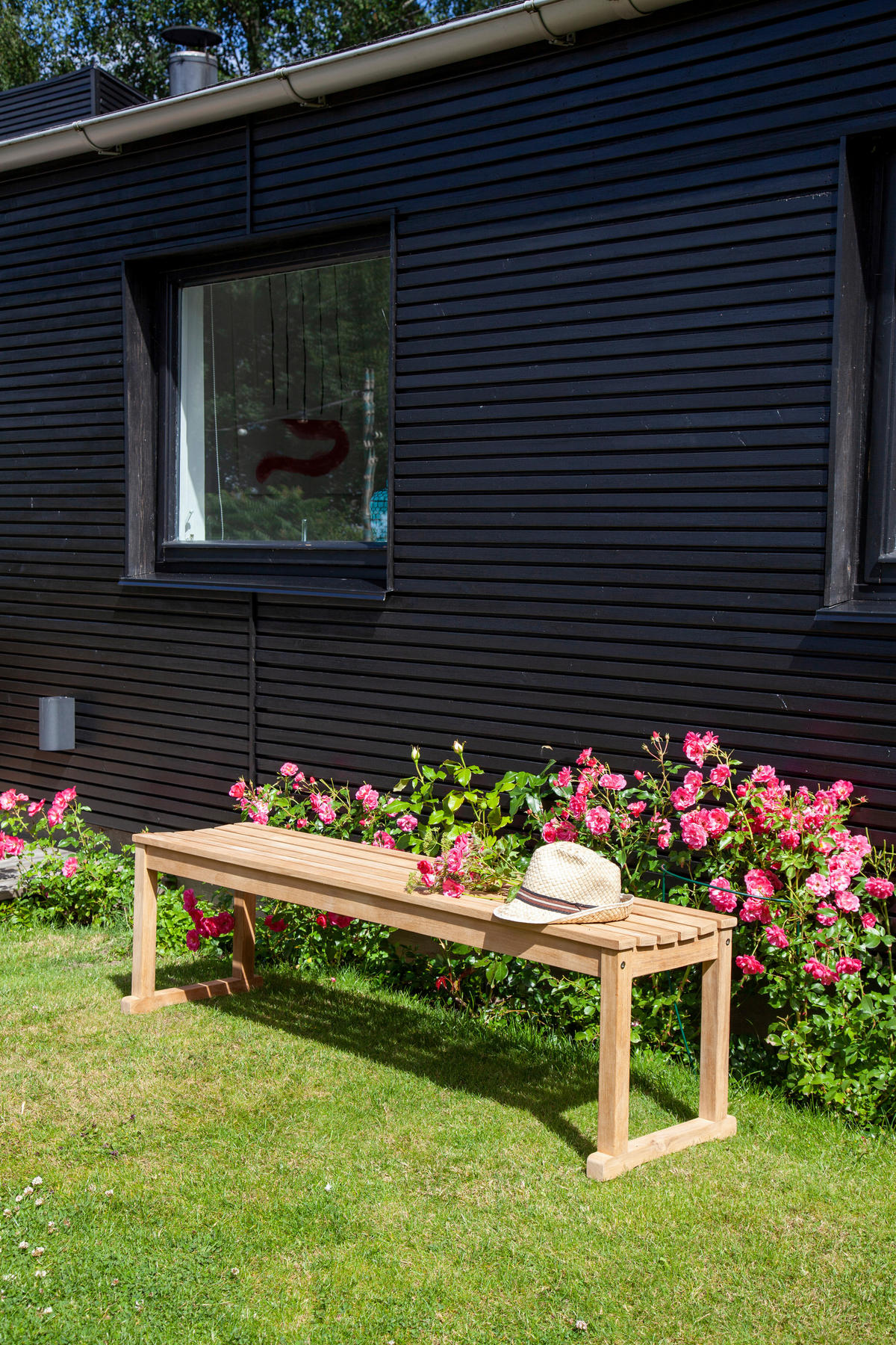 SITZBANK in Holz Teakfarben  - Teakfarben, KONVENTIONELL, Holz (150/43/40cm) - MID.YOU