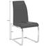 SCHWINGSTUHL Anthrazit, Edelstahlfarben - Edelstahlfarben/Anthrazit, Design, Textil/Metall (44/100/64cm) - Novel