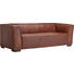 SOFA in Holz, Leder Braun - Braun, Trend, Leder/Holz (228/72/90cm) - Ambia Home SOFA in Holz, Leder Braun - Braun, Trend, Leder/Holz (228/72/90cm) - Ambia Home