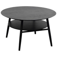 KONFERENČNÍ STOLEK, černá, dřevo, kompozitní dřevo, 80/45/80 cm - černá, Moderní, dřevo/kompozitní dřevo (80/45/80cm) - MID.YOU