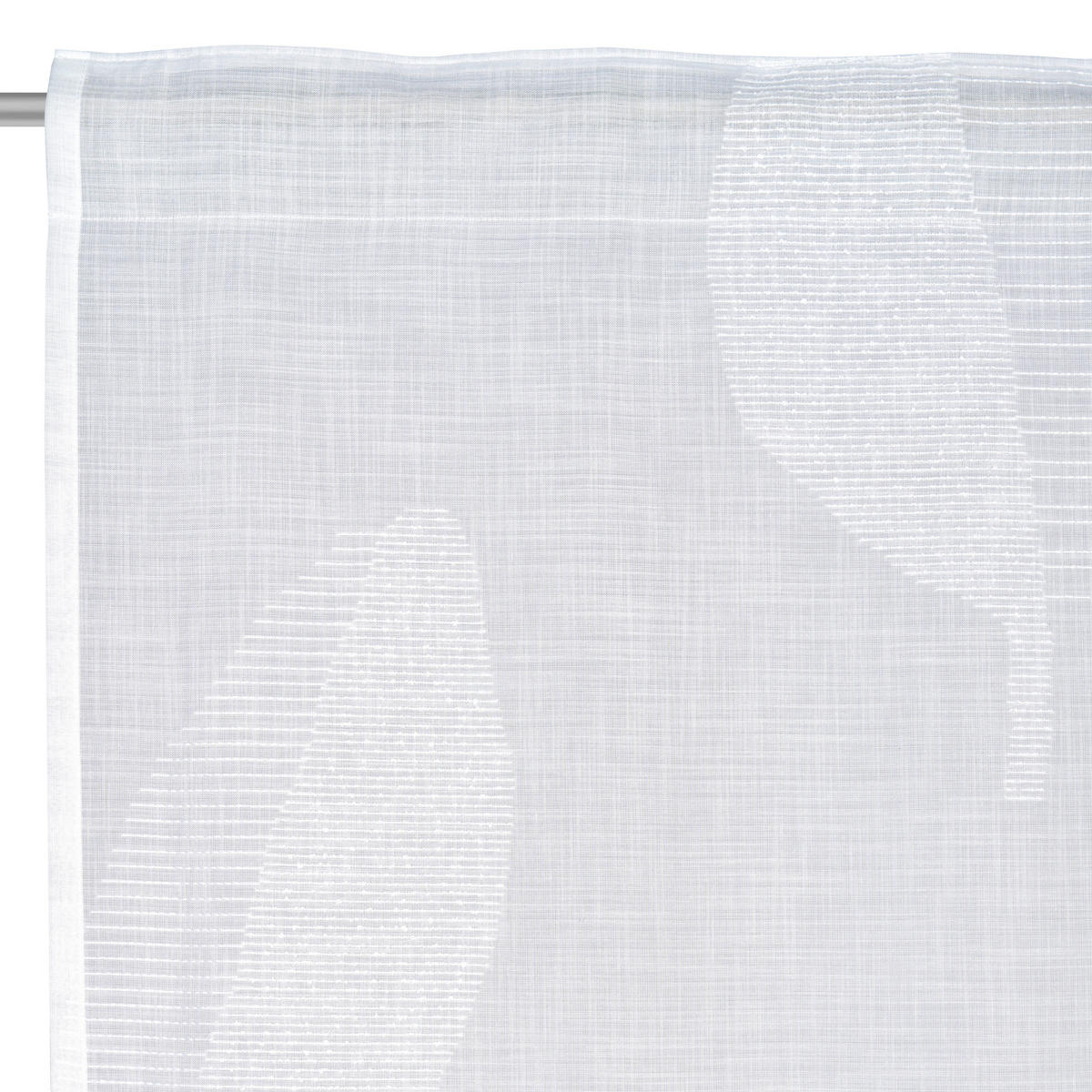 Draperie Confecționată transparent  - alb, Natur, textil (140/245cm) - Esposa