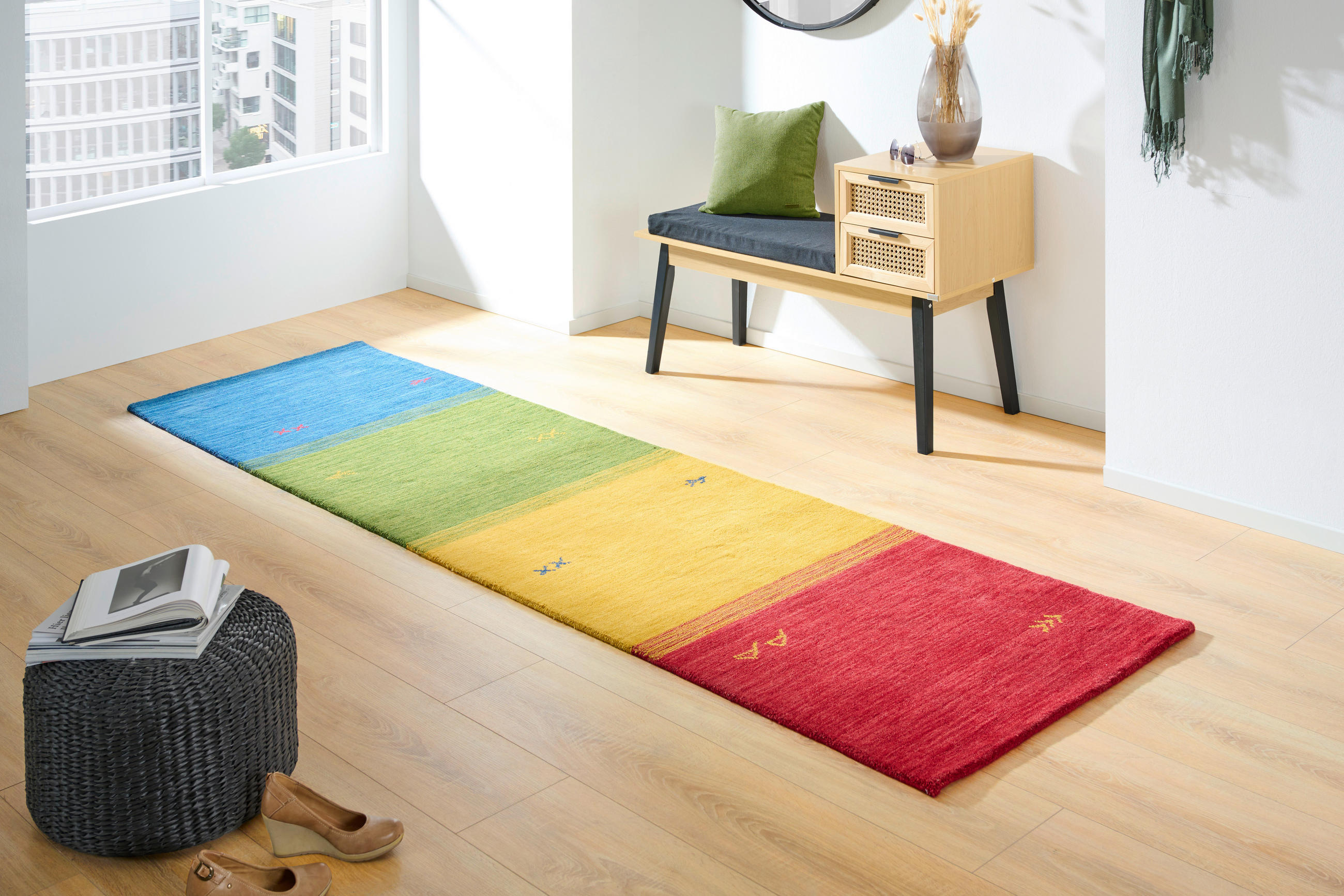 ORIENTALISK MATTA 80/300 cm Ballyhoo Multi  - multicolor, Klassisk, textil (80/300cm) - Cazaris