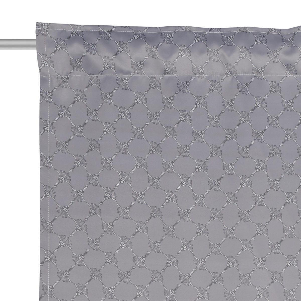 GOTOVA ZAVESA antracit - antracit, Dizajnerski, tekstil (130/250cm) - Joop!