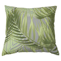UKRASNI JASTUK 48/48 cm    - siva/zelena, Dizajnerski, tekstil (48/48cm) - Ambia Garden