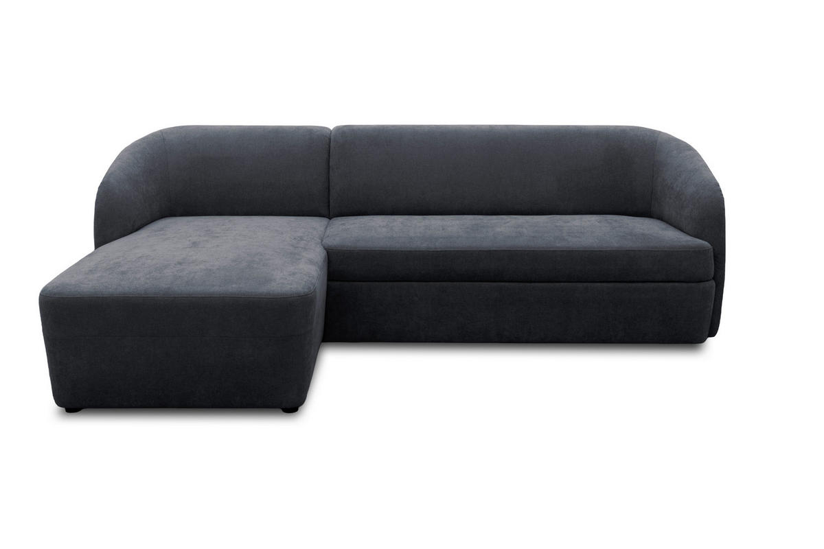 ECKSCHLAFSOFA  100 033 Grau Webstoff  - Taupe/Grau, MODERN, Kunststoff/Textil (148-204/230cm) - Livetastic