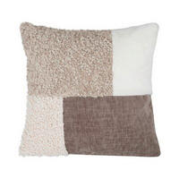 ZIERKISSEN 45/45 cm  - Braun, Basics, Textil (45/45cm)