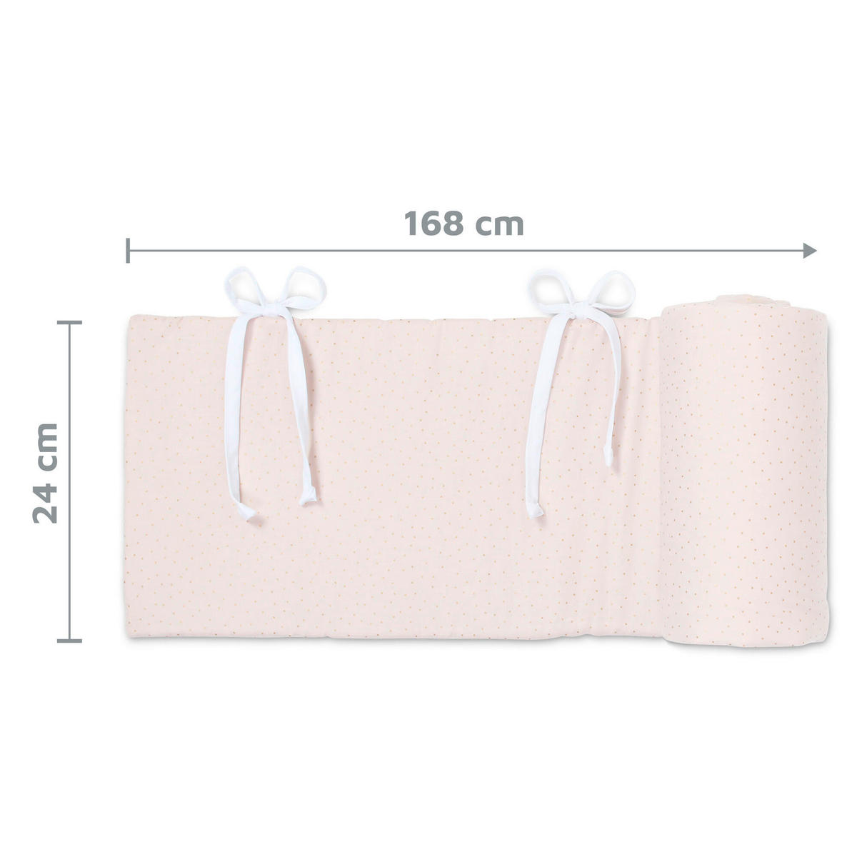 NESTCHEN   24/168 cm  - Beige, Basics, Textil (24/168cm) - Babybay