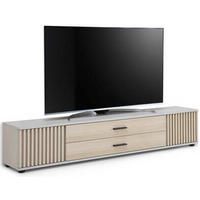 LOWBOARD  in 180/30/30 cm  - Kaschmir/Eichefarben, Design, Holzwerkstoff/Kunststoff (180/30/30cm) - Boxxx