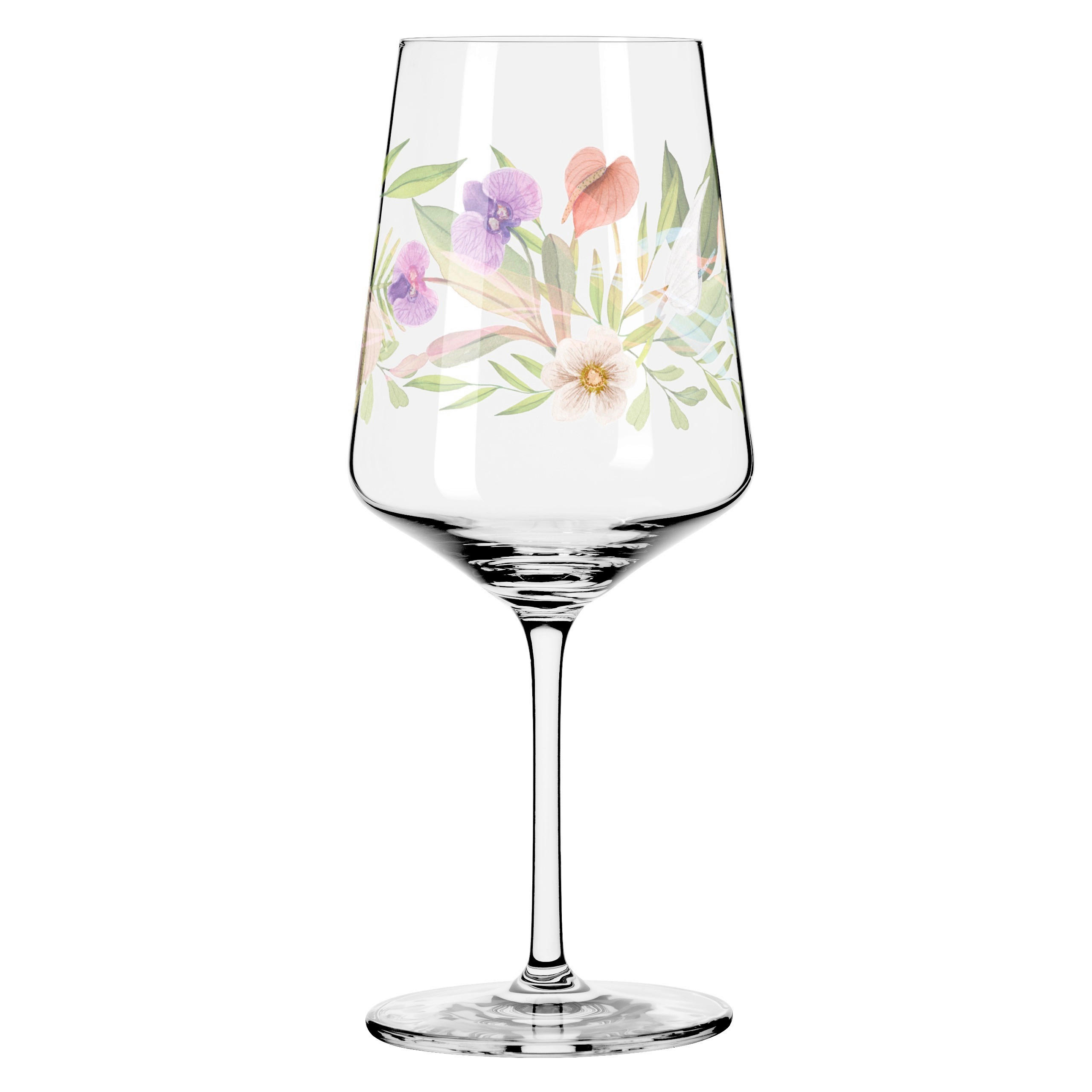 SPRITZERGLAS 544 ml  - Lila/Grün, LIFESTYLE, Glas (9,3/22,5/9,3cm) - Ritzenhoff