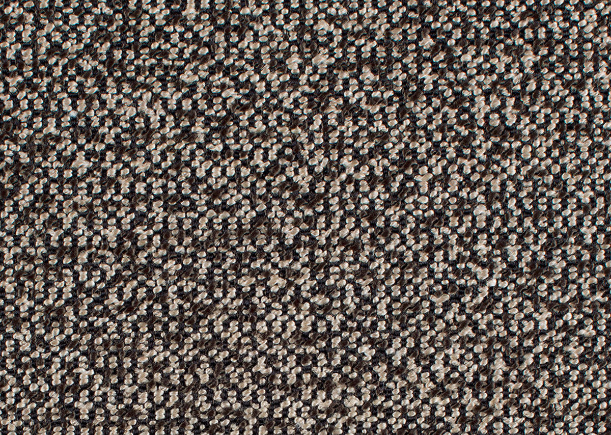 SESSEL in Flachgewebe Dunkelbraun  - Edelstahlfarben/Eichefarben, Design, Holz/Textil (76/105/87cm) - Koinor