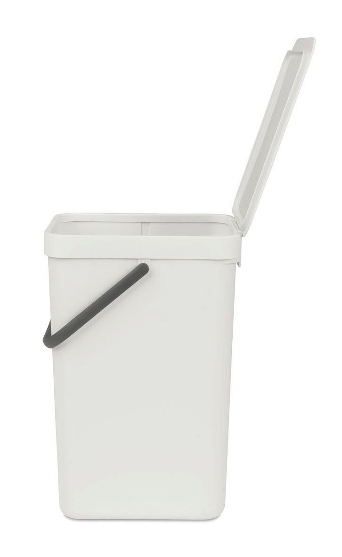 ABFALLEIMER SORT & GO 16 L  - Hellgrau, Basics, Kunststoff (22/40.1/27.9cm) - Brabantia